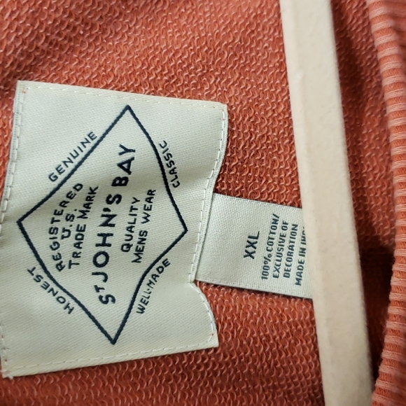 St. John's Bay Rust Sweatshirt - Picture 2 of 5
